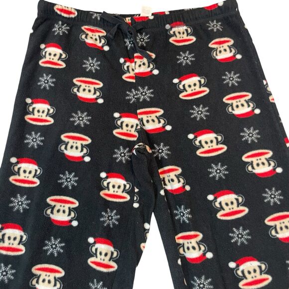 Y2K Paul Frank Julius Monkey Fleece Pajama Set Women's Small Sleepwear 2010 - Picture 9 of 15
